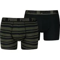 Puma Boxershorts "MEN EVERYDAY PLACED LOGO BOXERS 2P" mit Logo Webbund