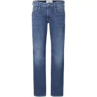 Replay Slim-fit-Jeans "Anbass", Herren, Gr. 32, Länge 30, blau (dunkelblau 840), Denim/Jeans, Obermaterial: 99% Baumwolle, 1% Elasthan, slim fit normal, Jeans Slim-fit-Jeans
