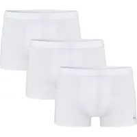 FILA Boxer "MAN BOXER SHORTS", Herren, Gr. S, weiß (300, weiß), Obermaterial: 95% Baumwolle, 5% Elasthan, körpernah, Unterhosen Boxer, mit verstärktem Mittelteil