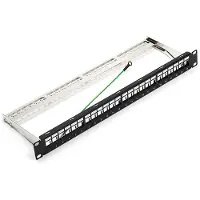 PROCABLE 24xRJ45, RJ-45, Schwarz