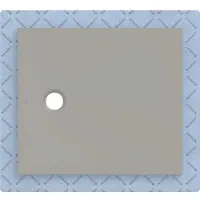 Geberit 551003291 CleanFloor30 Duschfläche 90 x 80 cm