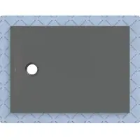Geberit 551005DM1 CleanFloor30 Duschfläche 110 x 80 cm