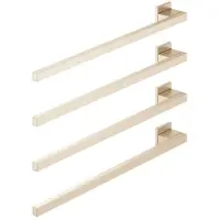 Dornbracht Handtuchwärmer, 4-fach, Ausladung links, Breite 600mm, 83304980-46, Farbe: Champagne gebürstet