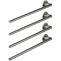 Dornbracht Handtuchwärmer, 4-fach, Ausladung links, Breite 610mm, 83304979-19, Farbe: Dark Chrome