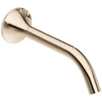 Dornbracht VAIA Waschtisch-Wand-Auslauf, ohne Ablaufgarnitur, Ausladung 190mm, 13800809-47, Farbe: Champagne