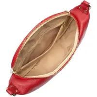 LANCASTER PARIS Sac banane, rot, mit Reißverschluss