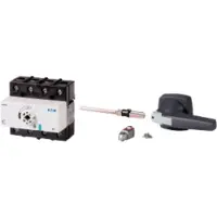 Eaton Lasttrennschalter, DMM, 160 A, 3-polig, mit grauem Drehgriff, mit Metallachse für Schaltschranktiefe