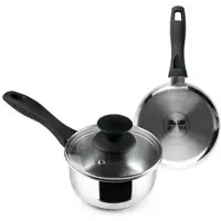 Ibili Induktion With Cristal Lid 14 Cm Stieltopf