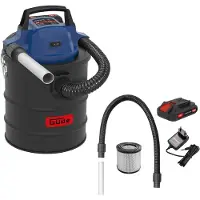 Güde Akku Aschesauger / Trockensauger AS 18-201-05 - 18V - 80 mbar - 2,0Ah Akku