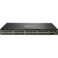 HP HPE Aruba Networking Networking CX6300M 48p 1GbE 4p SFP56 Power-to-Port 2xFan Trays 1xPSU Bundle, Managed, L3, Gigabit Ethernet (10/100/1000), Rack-Einbau, 1U