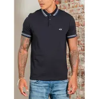Armani Exchange für Herren. XM002326AF13026UB101 Polo Classic Breathable marineblau (L), Lässig, Baumwolle, Kurzarm