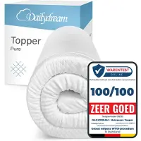 Nivion Dailydream - Memory Foam - Pure Topper - S - bis 60kg - 3,5cm Höhe / 90x190cm - Druckentlastung