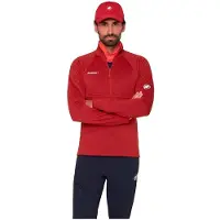 Mammut - Taiss ML Half Zip Pull - Fleecepullover Gr XL rot