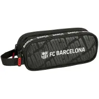 Safta F.cbarcelona 21x8x6 Cm Double Mäppchen Schwarz Mann Schwarz One Size