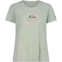 CMP Bedrucktes Piqué-Shirt Damen