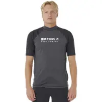 Rip Curl RipCurl Shock UPF Short Sleeve black marle (3442) M