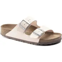 Birkenstock 1019635 Damen-Pantoletten in Ecru – schmale Weite