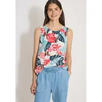 Cecil Blusentop allover-Print, Sommertop, Viskosemix