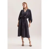 Seidensticker Sommerkleid 3/4 V-Neck Uni