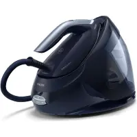 Philips PerfectCare Bügelstation, Keramikbügelsohle, 120 g/min konstanter Dampf, 8.0 bar, 2100 W, Blau (PSG7130/20)