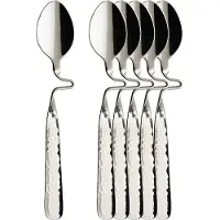 Villeroy & Boch Esslöffel "Kaffeelöffel NewWave Caffè Spoon 17,5 cm 6er Set silber" Spülmaschinenfest