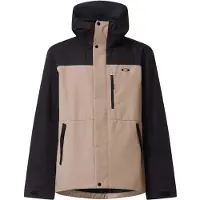 Oakley - Wasserabweisende und winddichte Ski / Snowboard Jacke - Westview Jacket Black Pebble für Herren - Größe L - schwarz