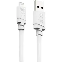 Hama 00201802, 3 m, Lightning, USB A, Männlich, Männlich, Weiß