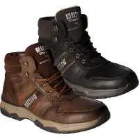 Mustang Herrenschuhe Schnürstiefel Schwarz Freizeit