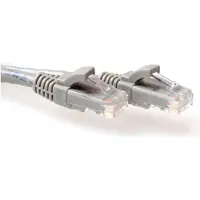 Intronics IS8015, 15 m, Cat6, U/UTP (UTP), RJ-45, RJ-45, Grau