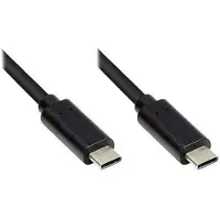 GOOD CONNECTIONS Alcasa GC-M0113, 1 m, USB C, USB C, USB 3.2 Gen 1 (3.1 Gen 1), 5 Gbit/s, Schwarz