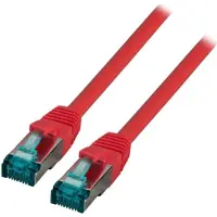 EFB Elektronik EFB MK6001.20R RJ45 Patchkabel Cat.6A S/FTP LSZH rot 20m MK600120R