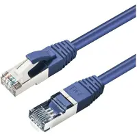 Microconnect SSTP615B, 15 m, Cat6, S/FTP (S-STP), RJ-45, RJ-45, Blau