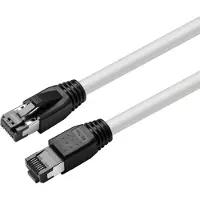 Microconnect MC-SFTP8015W, 1,5 m, Cat8.1, S/FTP (S-STP), RJ-45, RJ-45, Weiß