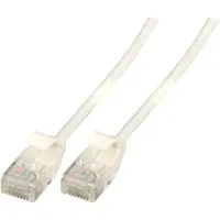 Efbe-Schott EFB Elektronik K8108SW.0,5, 0,5 m, Cat6a, U/UTP (UTP), RJ-45, RJ-45, Schwarz