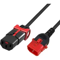 ACT Ak5505 C13 Iec Lock+-c14 Iec Lock Dual Pc3605 Netzkabel 3 M