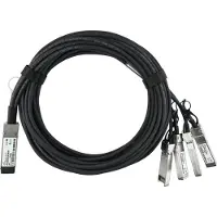 BlueOptics Supermicro CBL-NTWK-0719 BlueLAN SC253501K1M30 passives 40GBASE-CR4 QSFP auf 4x10GBASE-CR SFP+ Direct Attach Breakout Kabel, 1 Meter