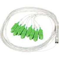 EFB Elektronik FTTH-PLC32-SCA PLC Splitter 1 open End auf 32 SC/APC, 9/125μ G657, 1m, LSZH FTTHPLC32SCA