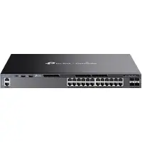 TP-LINK Omada SG6428X, Managed, L3, Gigabit Ethernet (10/100/1000), Rack-Einbau, 1U