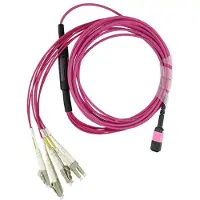BlueOptics NetApp X66205-7.5 MPO-4xLC Multi-mode OM4 Patchkabel 7.5 Meter