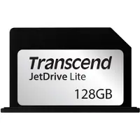 Transcend JetDrive Lite 330 128GB, 128 GB, 95 MB/s, 55 MB/s, Staubresistent, Schockresistent, Wasserfest, Schwarz, Silber