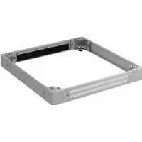 EFB Elektronik Sockel 600x800, H=100 mm, RAL7035 für Schrankserie PRO