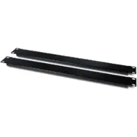 APC 1 HE Airflow Management Blenden-Kit (2 Stck.), schwarz, Blindplatte, Metall, Schwarz, 100 g