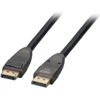 EFB Elektronik EFB K5560HQSW.10 DisplayPort 1.2 Anschlusskabel, 4K60HZ,Stecker-Stecker, ZDG-Premiumstecker, 10m, K5560HQSW10