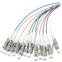 EFB Elektronik EFB O3483.2 Faserpigtail LC OM4 -farbiges Set 2m - 12 Stück O34832