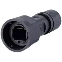 Metz BTR 1401015002KE Industry IP67 V1 plug housing PA D:30mm L:75,96mm schwarz - 10 Stück