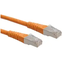 Roline Patchkabel Cat.6 (Class E) S/FTP (PiMF), orange, 1,5 m