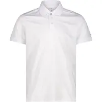 CMP Herren Outdoor Polo Shirt aus Pique mit Dry-Function weiss 56