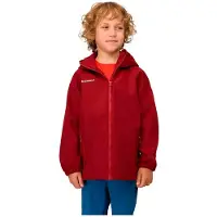 Mammut - Kid's Ultimate Comfort Softshell Hooded Jacket - Softshelljacke Gr 128 rot