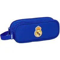 Safta Real Madrid 21x8x6 Cm Double Mäppchen