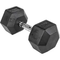 Olive Hexagon-hantel 25kg 2 Einheiten